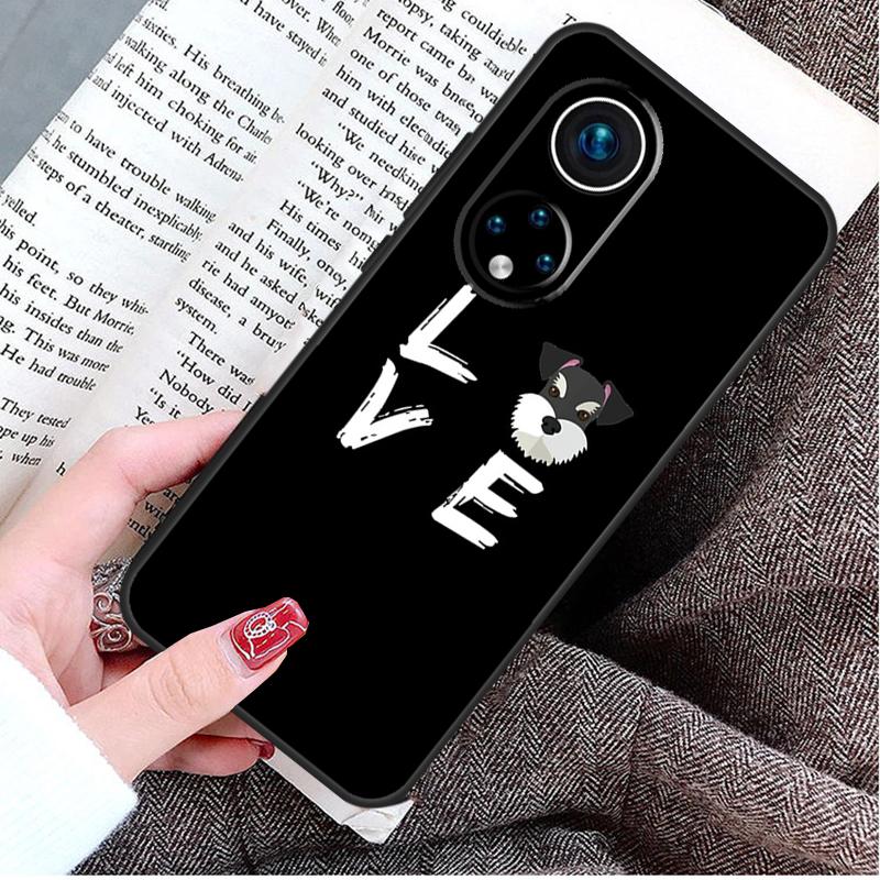 Schnauzer Puppy Dog Art Case For Honor Magic 8 7 6 Pro Honor X9d X9c X9b X9a X8b X8c Win 50 70 90 200 400 Lite Cover