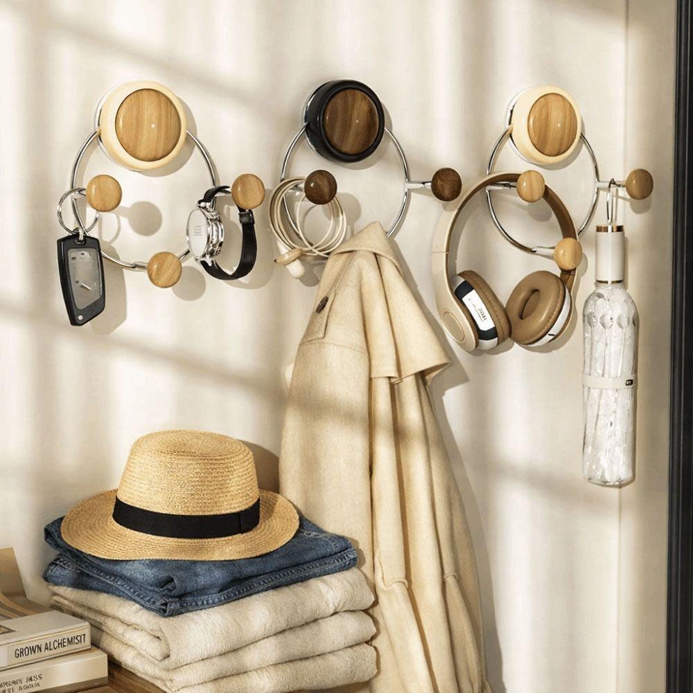 Heavy Duty Suction Cup Hook Triple Hook Door Hook Practical Wall Mount Hook  Hats Storage