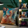 p-Pokémon Charizard Pillow Case Plush Fabric Soft Pillowcase Double Sided Print Sofa Cushion Cover Throw