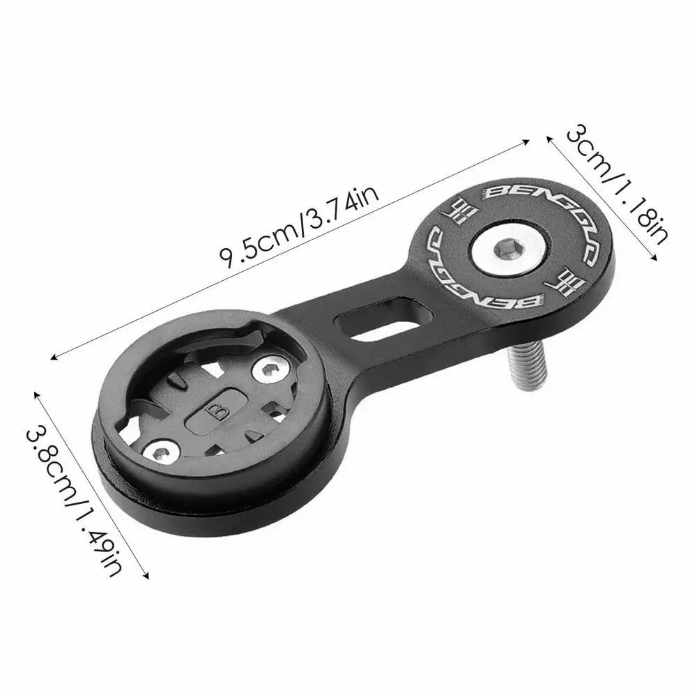 BENGGUO BG-2118 Aluminum Alloy Bike Computer Mount Stand Bracket (Without Silicone Phone Holder)