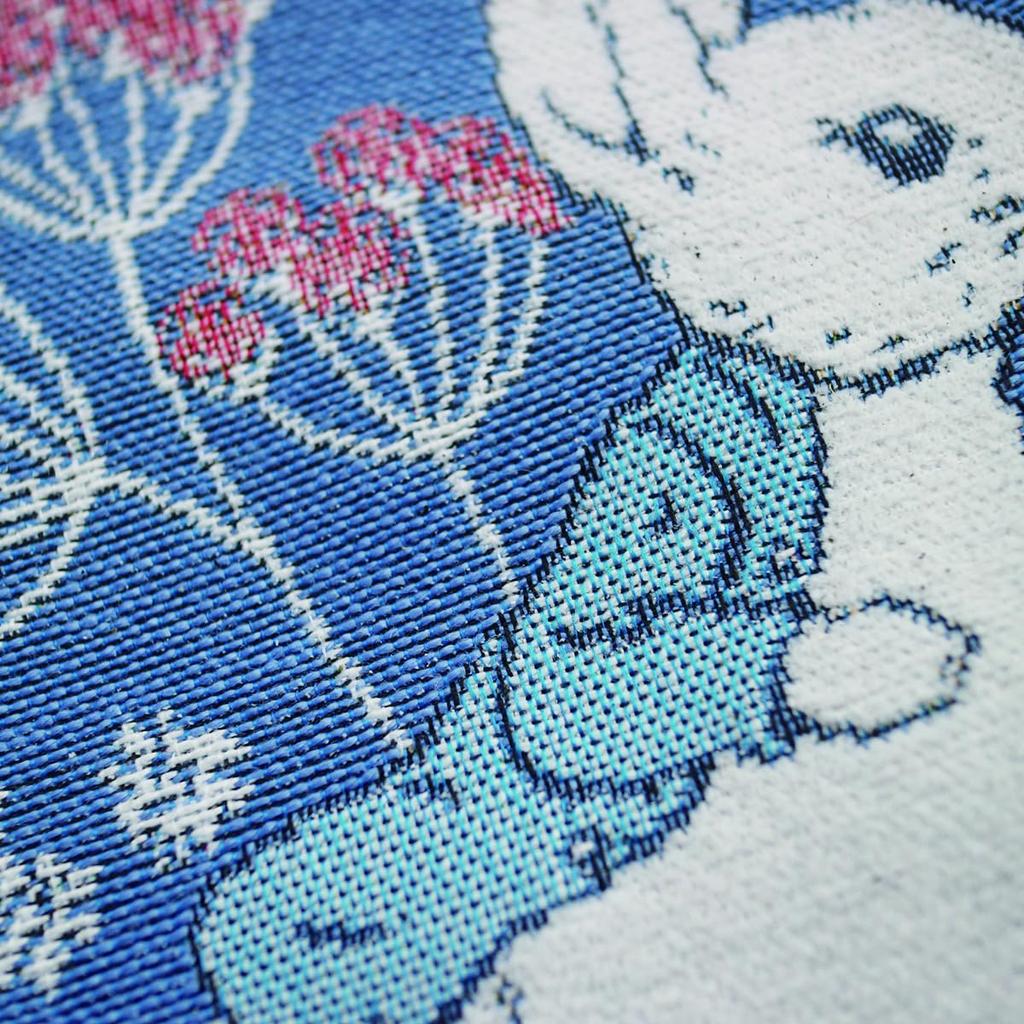 Marushin Mini Bag Peter Rabbit Blue Blooming Gobelin Weaving Accessory Case Present Gift Birthday 5705002000