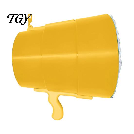 Safe Plastic Air Cannon Handheld Toy, Foldable Single Shot Blast School Activity Game Vortex Prank Shooter for Family Parties, Holiday Birthday