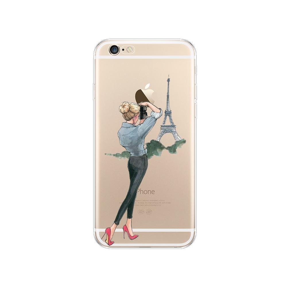 Чехол для Iphone 5S 5 S Se 4 4s, мягкий чехол из ТПУ для телефона, чехол для Apple iPhone 6s 6 S Plus, полный защитный чехол на 360°