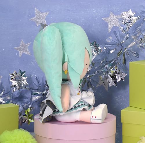 Sega Fuwapuchi Hatsune Miku Colorful Stage! Large Plush Toy Stage World Miku