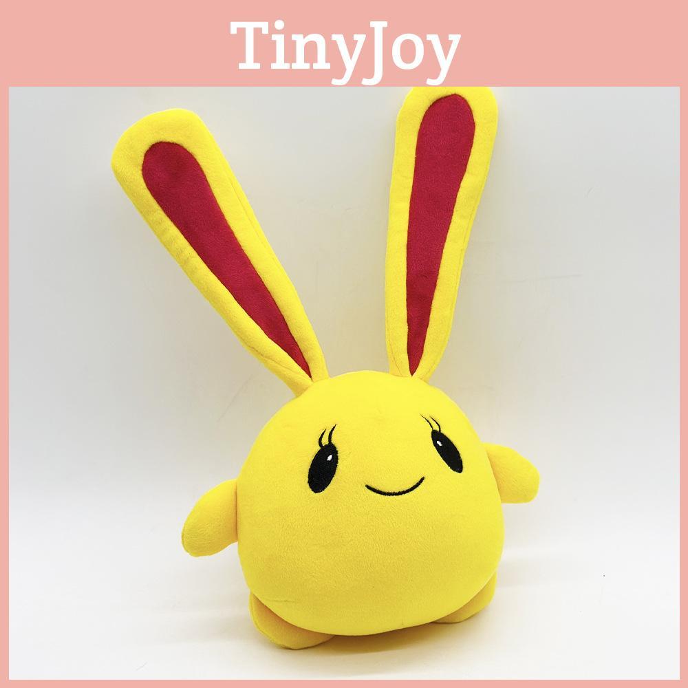 Cute Rabbit Yellow Animal Plush Toy For Children Playroom And Decor Bedroom