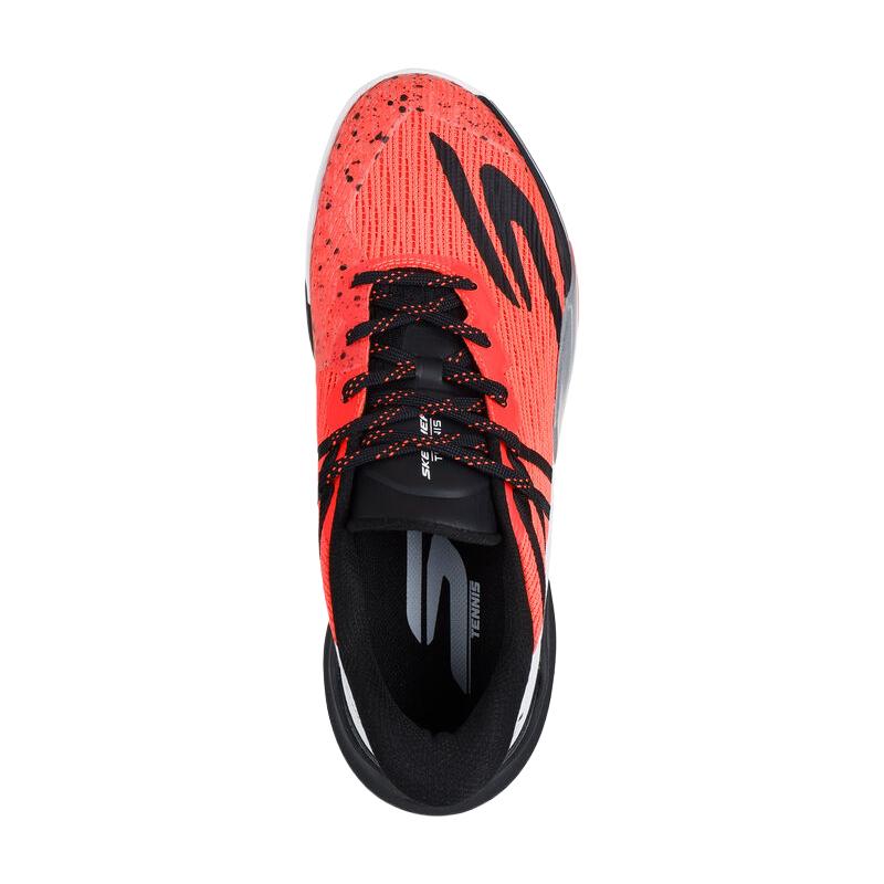 Skechers Слипоны Сетчатые Удобные Модные Простые Универсальные Низкие Теннисные Кроссовки Мужские кроссовки Оранжевый 246115-CRL