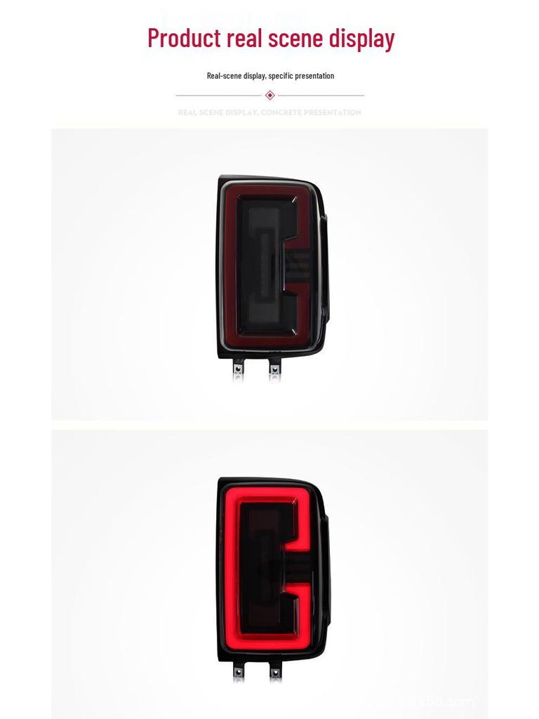 Tank 300 LED Taillight Assembly: Running Light, Flowing Turn Signal, Brake & Reversing Light.