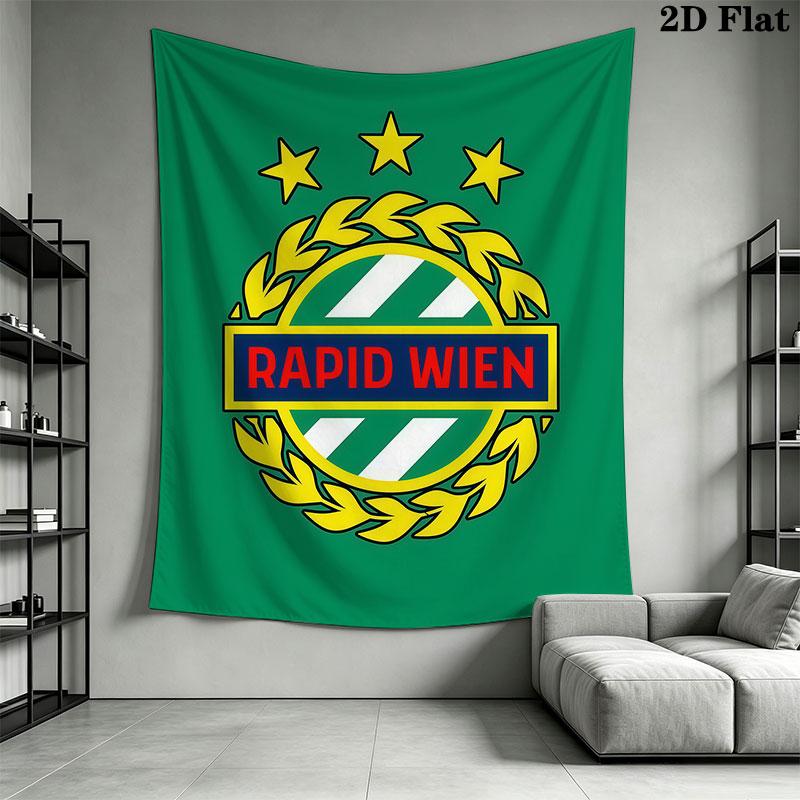 Rapid Vienna Wall Hanging Printed Fabric Blanket Decorative Tapestries for Bedroom Living Room Home Decor