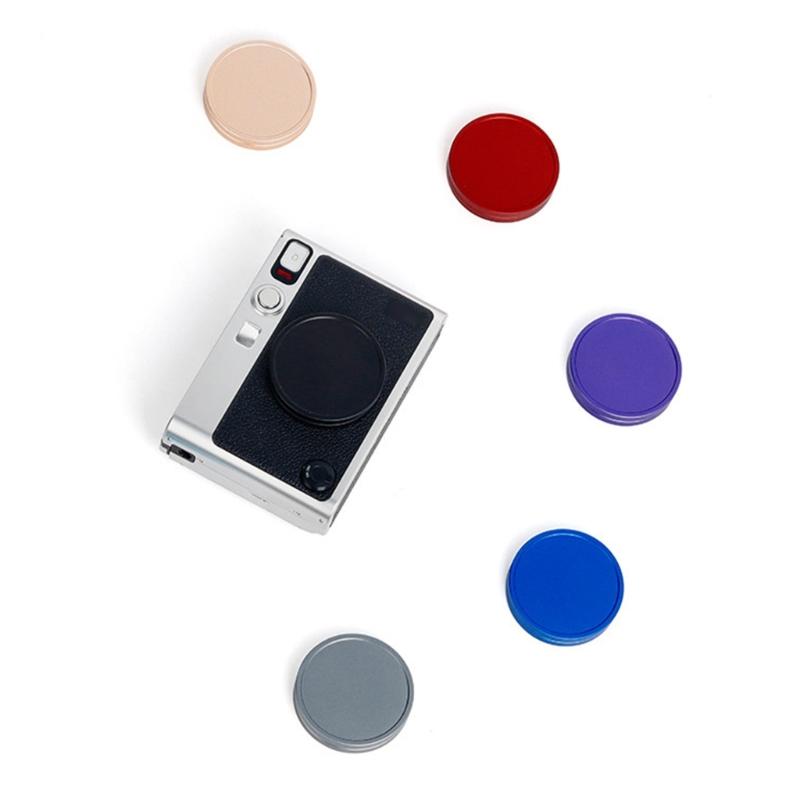 Lightweight Aluminum Lens Cover 55mm Front Lens Caps for Mini Evo Camera Lens Cover Protect Lens from Water Dust Dirt