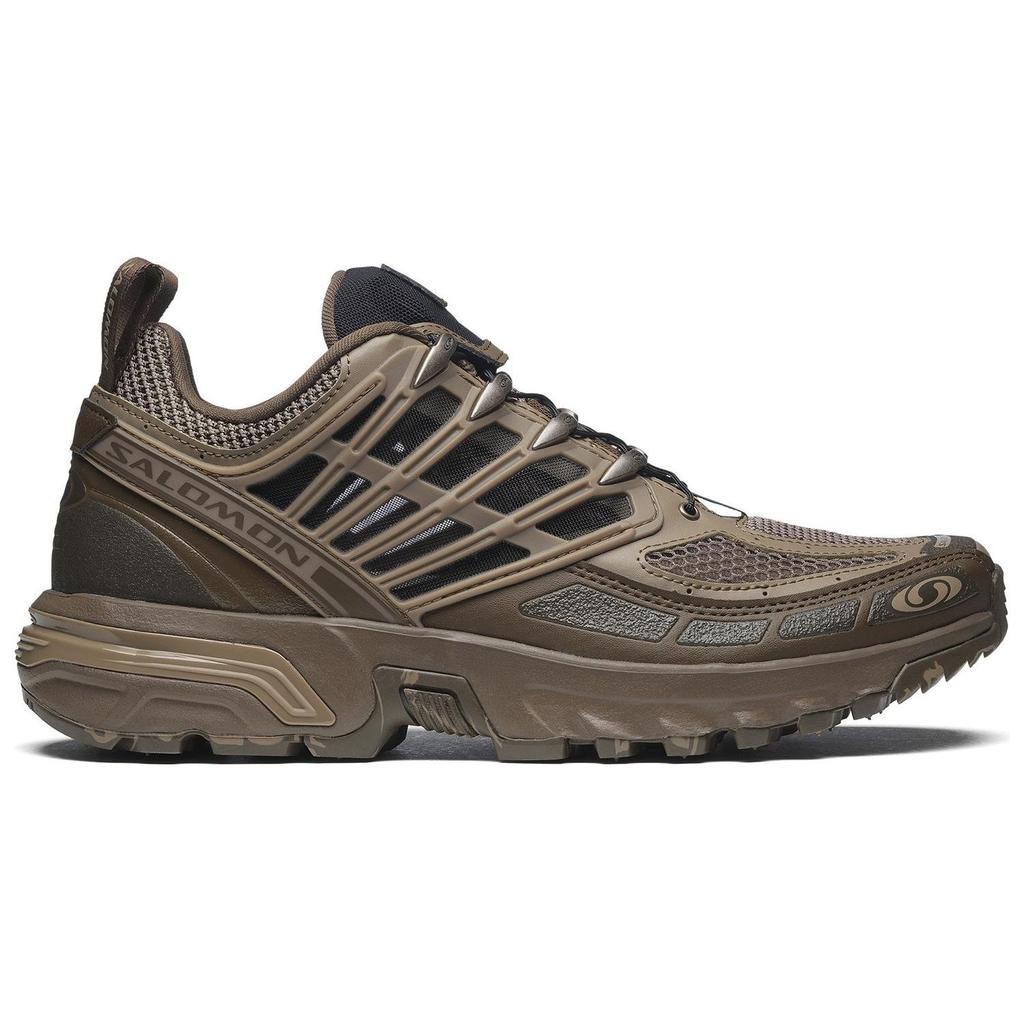 SALOMON Acs Pro Desert Удобные Прочные Дышащие Кроссовки с Высоким Верхом Унисекс Кроссовки Темно-Коричневый 474297