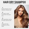 Leave-In Dry Hair Spray Cleans Hair Fluffy, Refreshing, Light, Supple And Hydrating Hair Spray