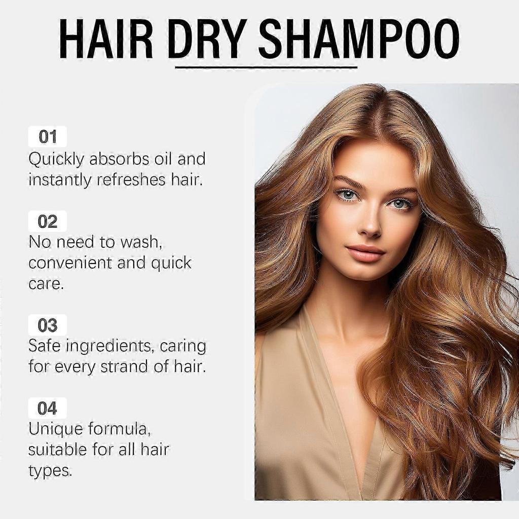 Leave-In Dry Hair Spray Cleans Hair Fluffy, Refreshing, Light, Supple And Hydrating Hair Spray