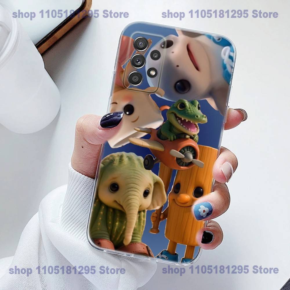 ITALIANO BRAINROT animal Phone Case Silicone For Samsung S23,21,22,20 FE lite,S10,9,PIus,A70,Soft Transparent