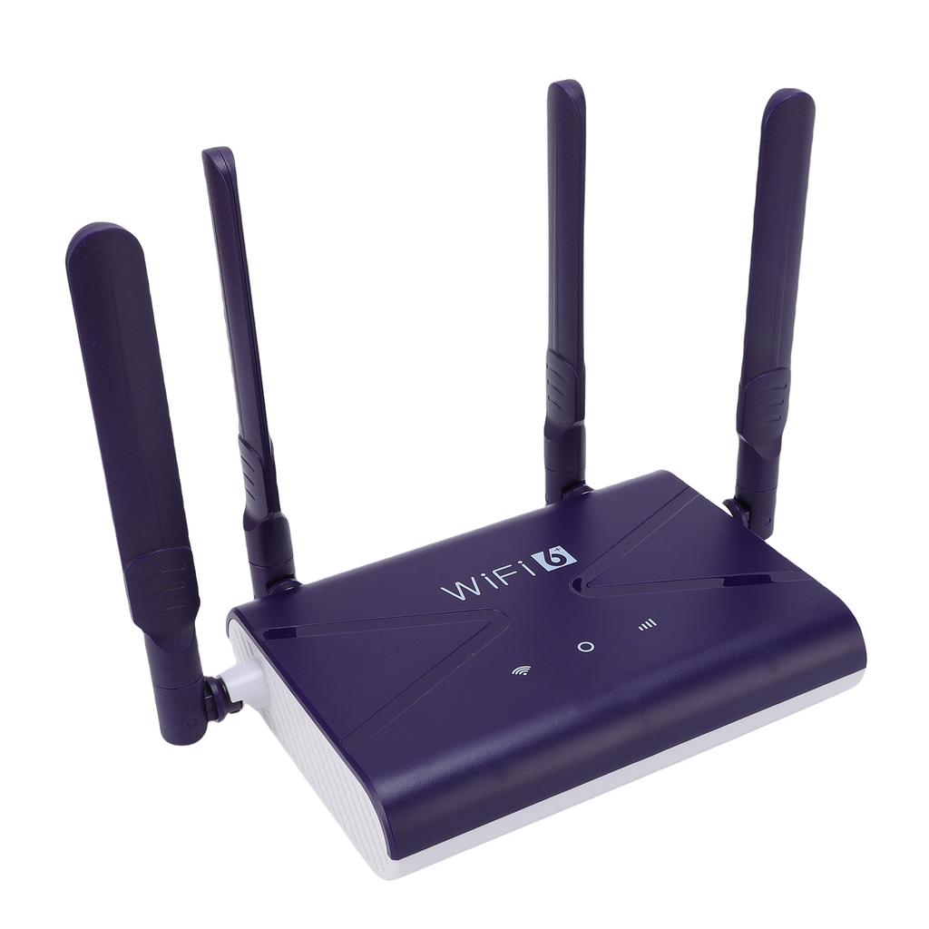 Беспроводной WiFi6 Роутер 300 Мбит/с 4G CPE LTE Роутер со слотом для SIM-карты 4 Антенны для Телефона Ноутбука ПК