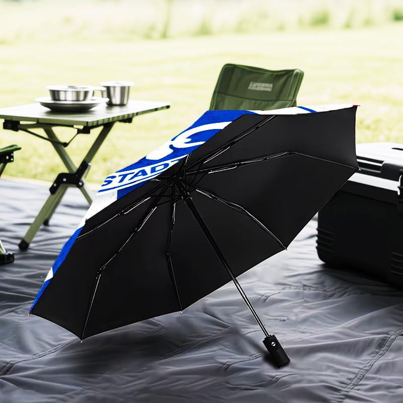 Sport Club Darm-stadt Umbrella 8-Frame for Travel, Camping, Casual Lightweight Portable Umbrella, Essential for Every Family Holidays Gift