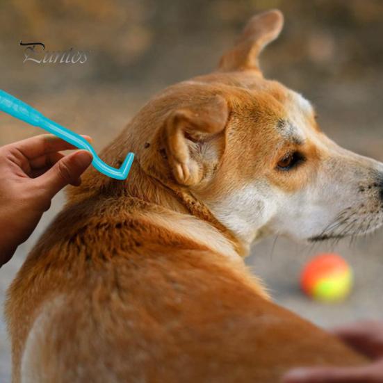 3 шт., эффективное средство для удаления блох для домашних животных, крючок для удаления клещей, безопасный уход за домашними животными, инструменты для извлечения клещей, товары для домашних животных