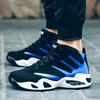 Большие размеры, осенние новые высокие мужские кроссовки для спорта и отдыха, для пар, для молодежи, для баскетбола, кроссовки на воздушной подушке