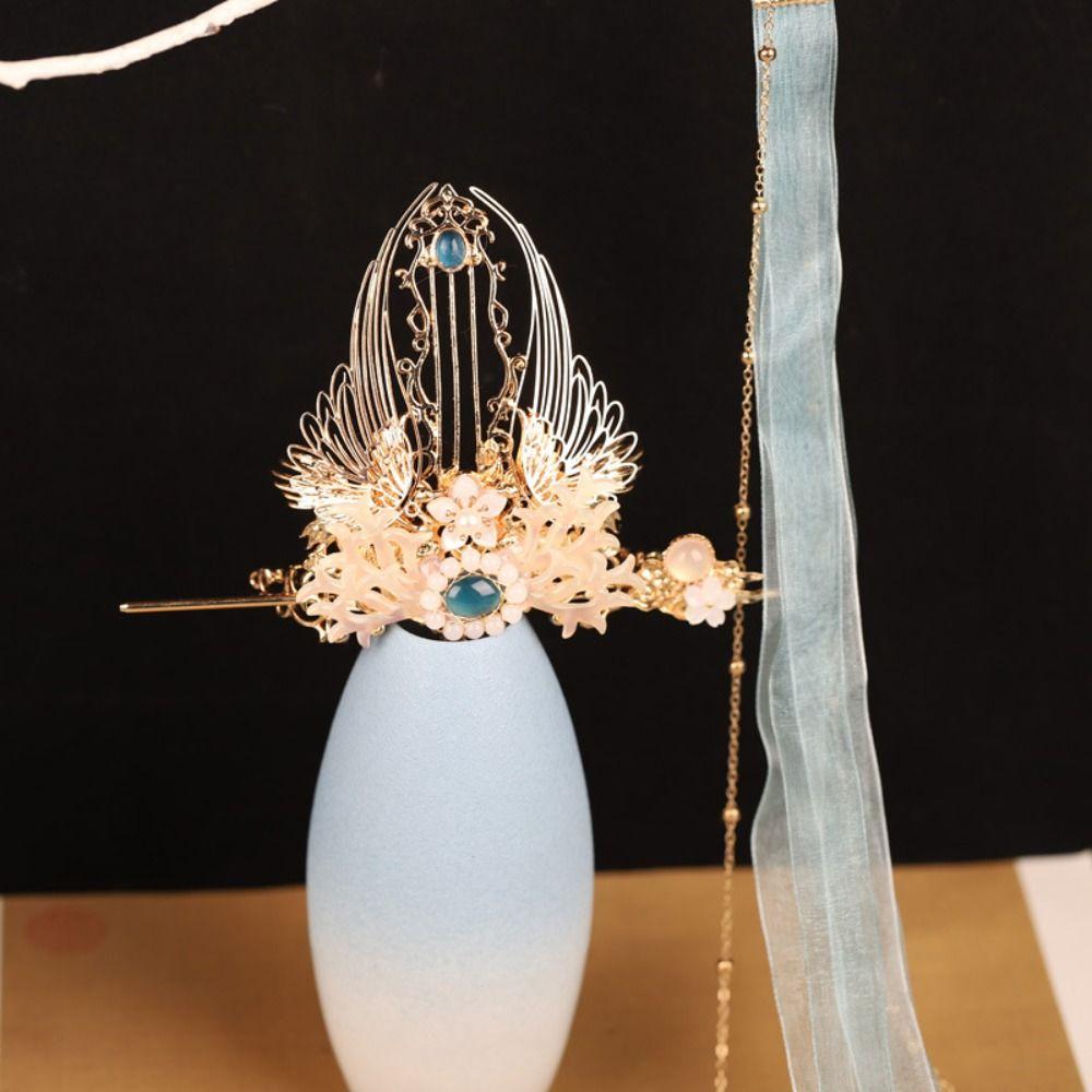 Аксессуары для волос в китайском стиле, заколка для волос в стиле ханьфу, головной убор, палочка для волос, реквизит для фотосъемки