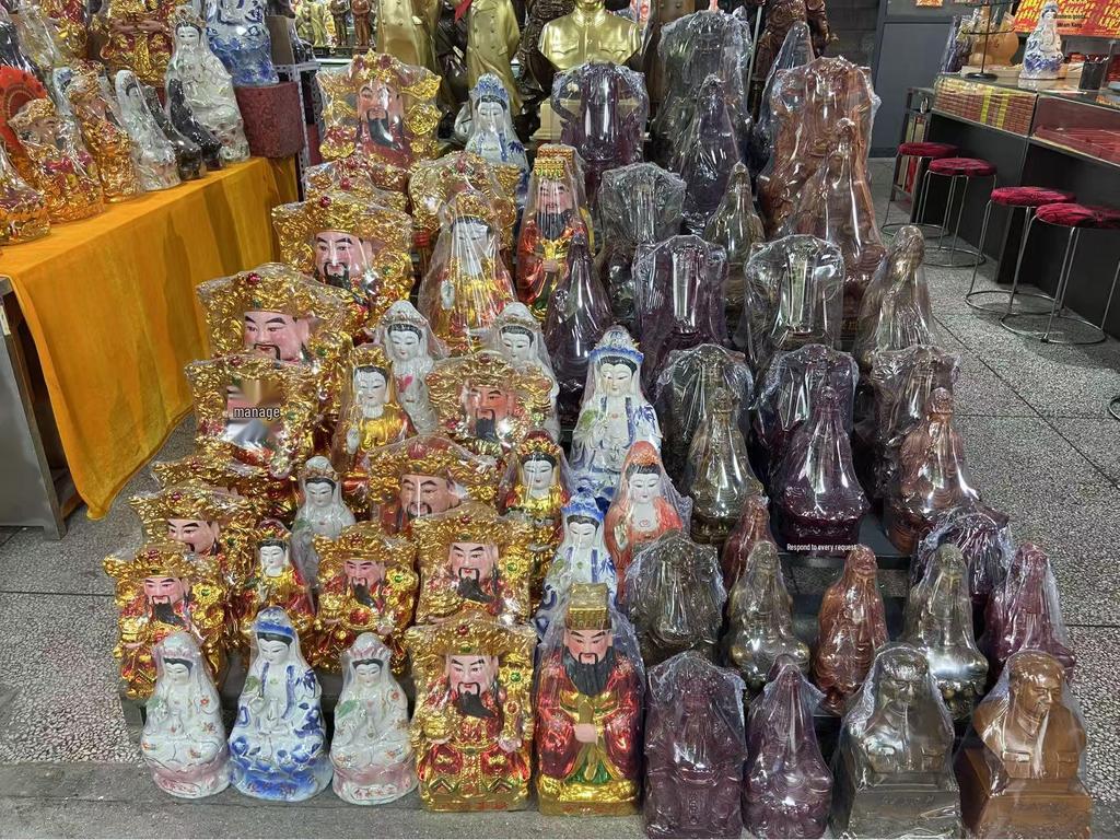 Pixiu Wealth-Attracting Ornaments: Pikachu Pair for Office or Shop Décor