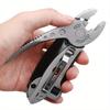 Multi-tool Knife Gear EDC Tool Set Adjustable Wrench Jaw Screwdriver Pliers Tool