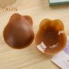 1 Pair Women Silicone Chest Pad Sweat-proof Anti-slip Invisible Thickened Breast Support Sticky Pasties Nipple Covers Strapless Adhesive Bra Women