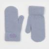 RECLOW FLUFFY LOGO MITTEN GLOVE PURPLE
