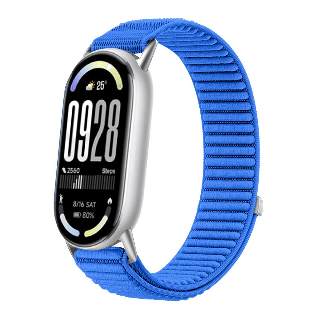 Горный нейлоновый ремешок для умных часов Xiaomi Mi Band 10 9 8 NFC Оригинальный сменный браслет для Xiaomi Mi Band 10 Керамический ремешок