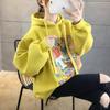 Korean Style Women's Spring/Autumn Loose Thin Sweatshirts - Fashionable, Versatile, Trendy European Design Tops/Jackets