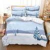 White Swans ,Snowflakes,Sharks 3D Bedding Set Single Double Duvet Cover Set Bedlinen Bedroom Decor Home Textile Bedspread Hot