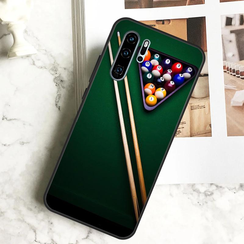 Sports billiards Case For Huawei Nova Y70 Y60 Y90 Y91 Y61 9 10 SE 11i 8i 7i 3i 5T P30 P40 Lite P60 Pro Funda