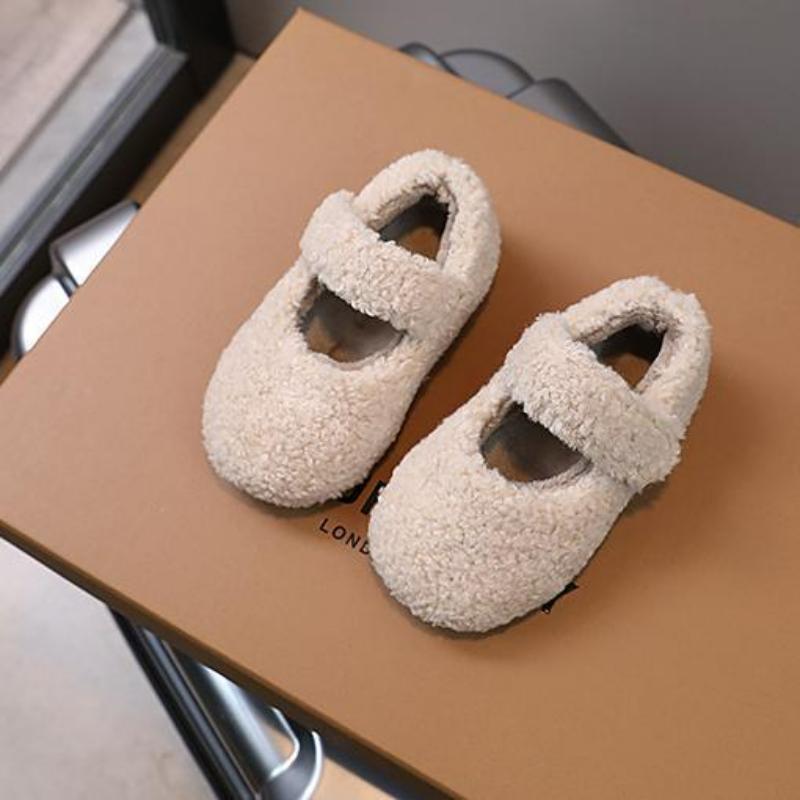 Children's Fluffy Shoes Autumn and Winter New Plush Fashion Girls' Plush Shoes Women's Treasure Cotton Shoes