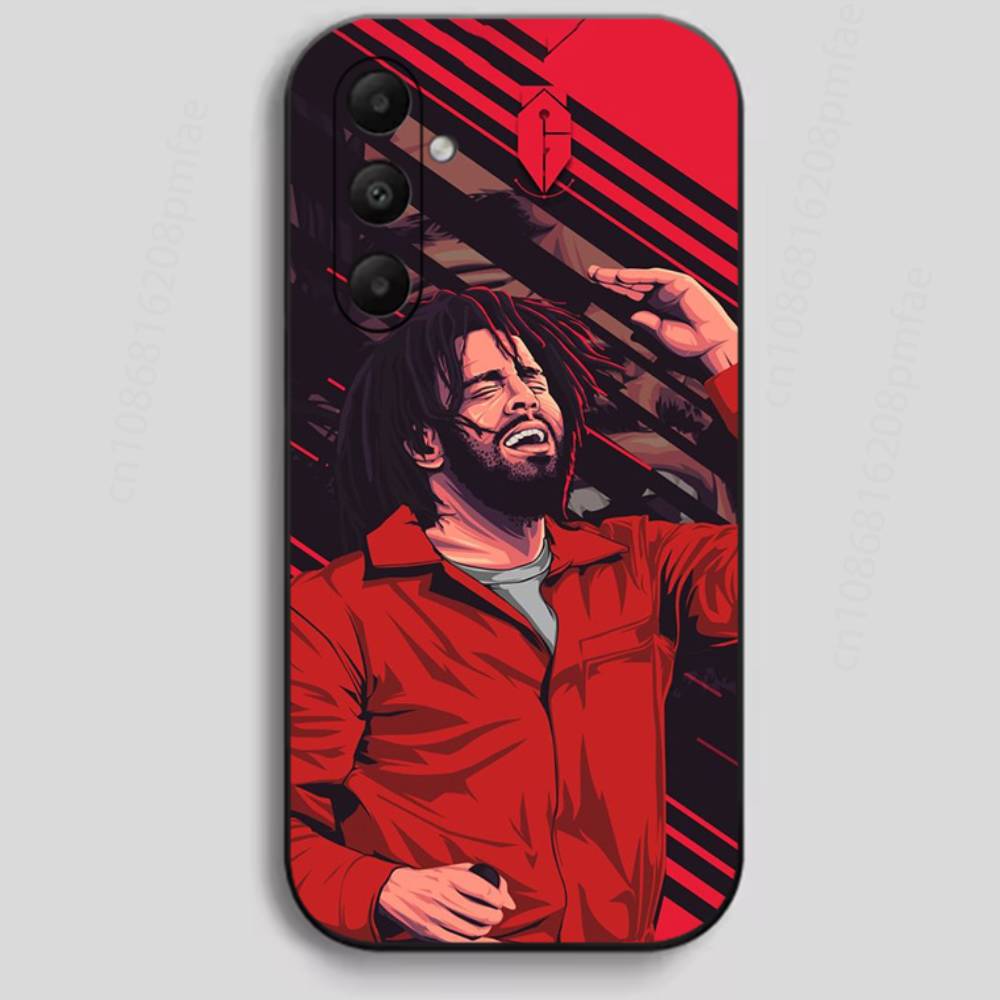 Чехол для телефона Rapper Hip Hop Street J.C-Cole для Samsung Galaxy A73,23,53,33,24,72,22,52,32,54,A34 Мягкий чехол