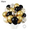 30 Pcs 12inch Metallic Balloons Chrome Latex Balloon with Ribbon for Wedding Bridal Birthday Baby Shower Decoration
