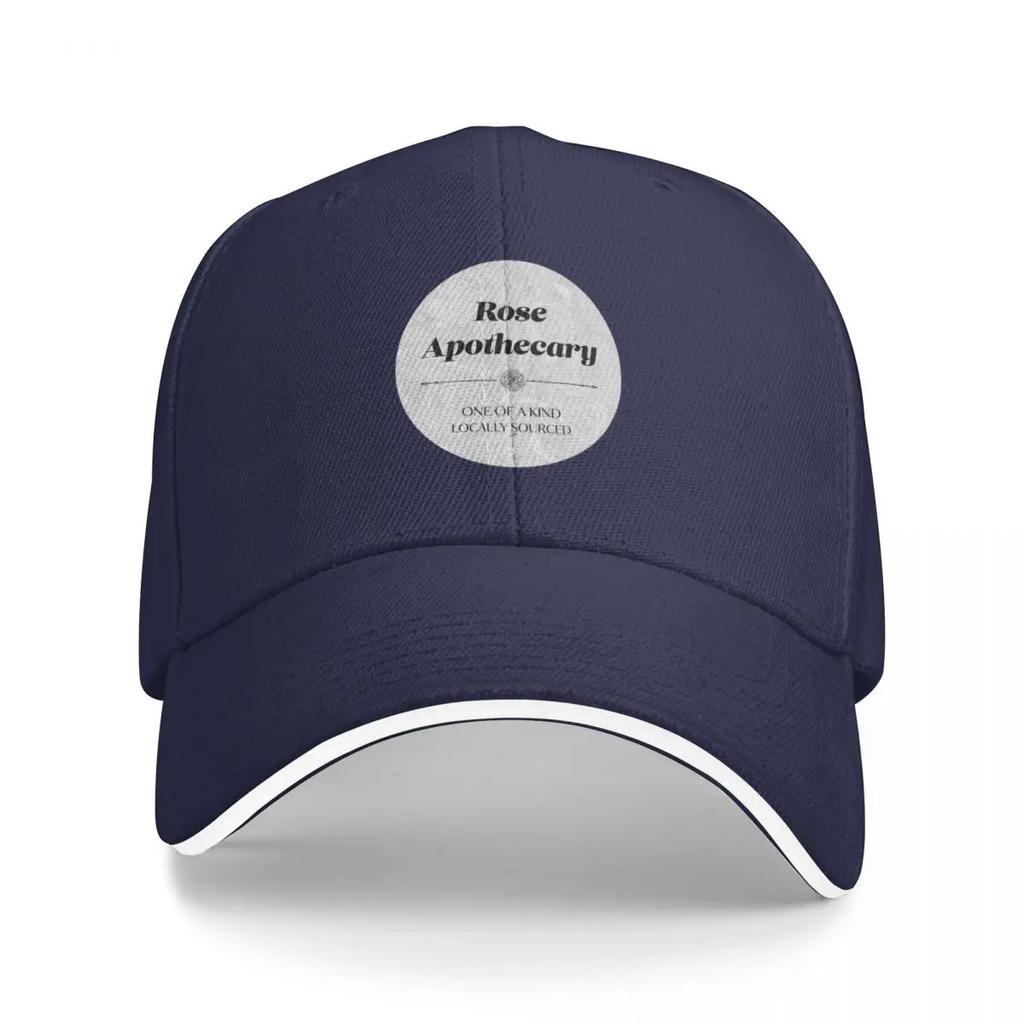 Rose Apothecary Black and White Baseball Cap luxury caps Luxury Man Hat Visor Women Hats Mens
