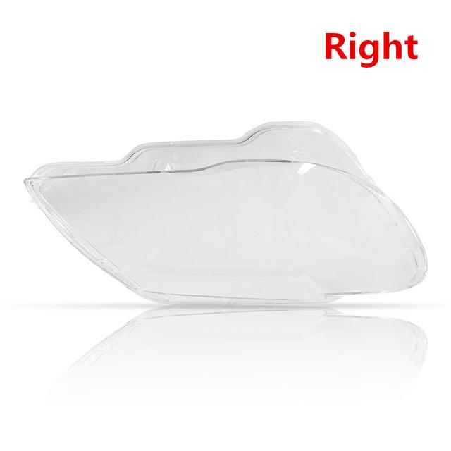 Пара линз для автомобильных фар, абажур, стеклянная крышка для BMW 7 серии E65 E66 2005-2008, крышка фары