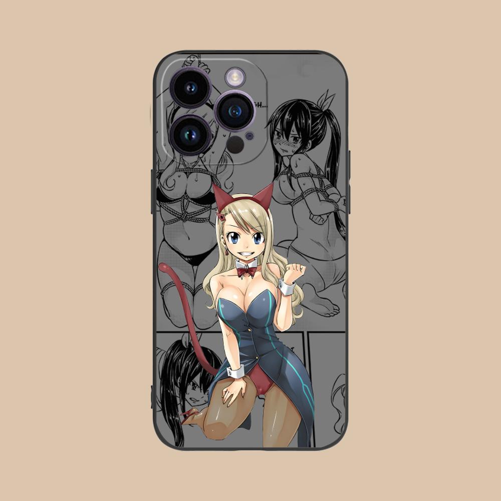 Чехол для телефона Edens Zero Ребекка для iPhone 17 16 15 14 13 12 11 X XR XS 8 7 Air Pro Max Plus Mini Мягкий ТПУ Ударопрочный Чехол