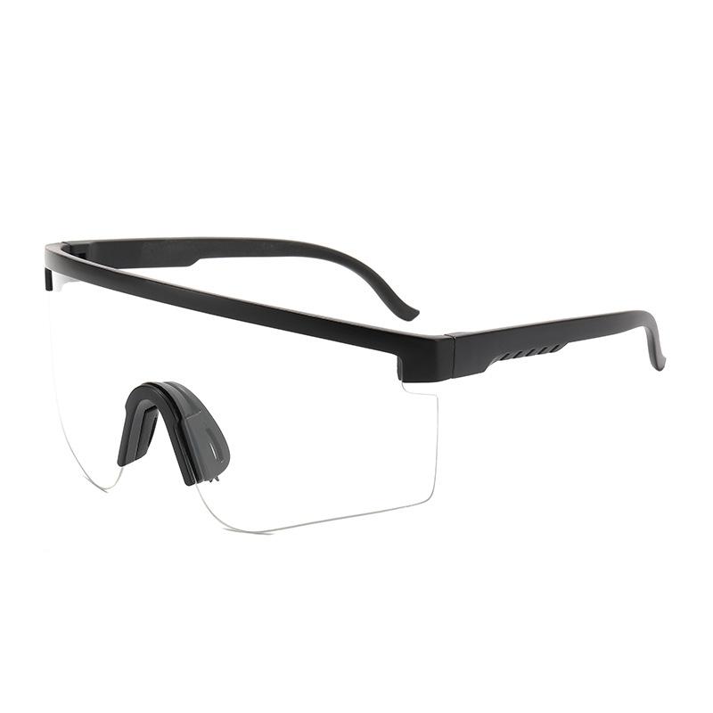 New sunglasses outdoor large frame one-piece men's sunglasses sports cycling sunglasses sunglasses women
