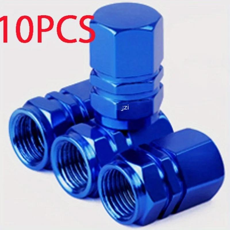 10 шт. алюминиевый сплав автомобильные колпачки для вентилей шин колпачки для обода шины пылезащитный водонепроницаемый для автомобилей мотоциклов грузовиков велосипедов