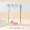 4pcs Random colors Suction cup bell elastic ball wholesale cat toys Suction cup bell ball