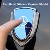 3D Metal Car Side Fender Trunk body Emblem Badge sticker For Mercedes Benz W203 W204 W205 W210 W211 W212 W221 W222 CLS CLA CLK ON2