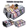 Hat Storage Bag Baseball Caps Organizer with Reinforced Handle Zipper Closure