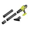 Souffleur ultra compact - RYOBI - 18 V - Brushless - Vitesse max. 241,5 km/h - Débit air max. : 6,51 m³/min - Vendu sans batterie