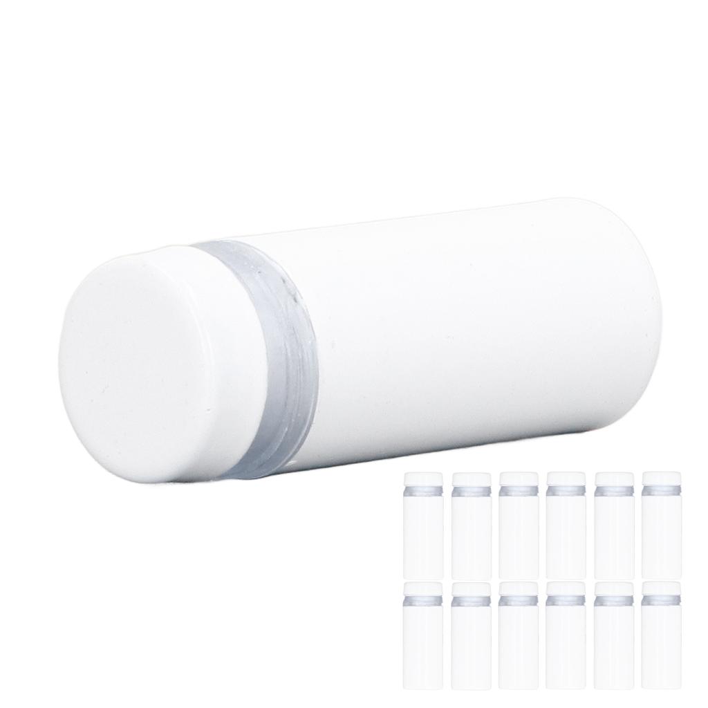 12 шт. Винты-стойки из нержавеющей стали, крепеж для рекламы и настенных табличек из акрила, 12x30 мм