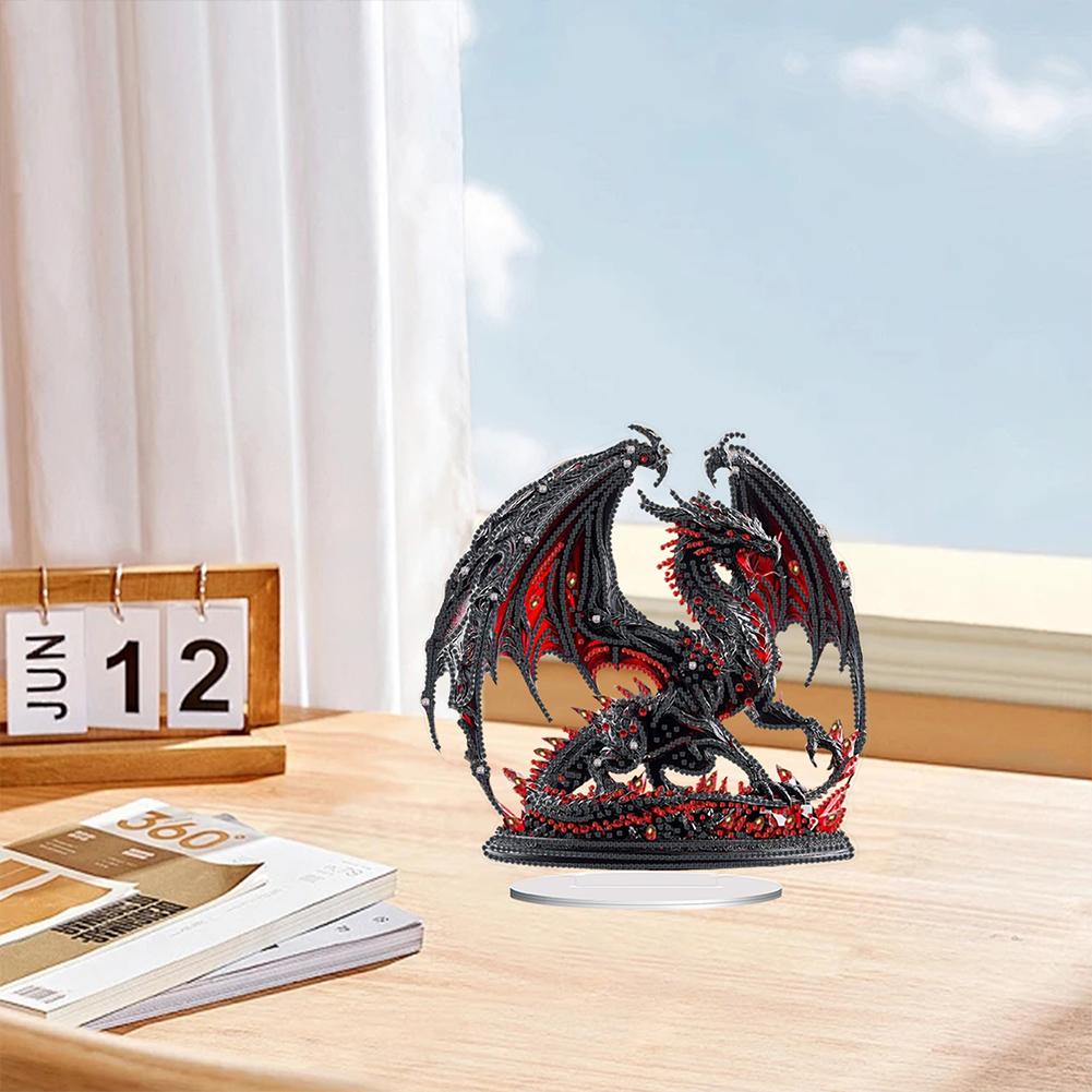 Animal Special Shape Diamond Painting Tabletop Ornaments Kit Table Top Diamond Painting Ornament Kits Bedroom Table Decoration