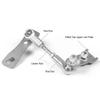 Комплект рычагов раздаточной коробки подходит для Jeep Cherokee XJ Comanche MJ 1986-2001. Простая версия установки, нержавеющая сталь.