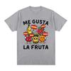 Me Gusta La Fruta Tshirt Funny I Like Fruits Spanish Meme Printed T Shirts Women Casual Tshirts Tops Clothing