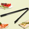 Barbecue Charcoal Tong Ergonomic Design Heat Resistant Multipurpose Metal Handle Grill Food Clip Cooking Tool