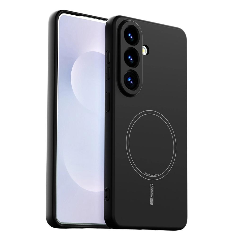 ABEEL Магнитный чехол-скин для Samsung Galaxy S26+ Жидкий силикон Задняя крышка телефона