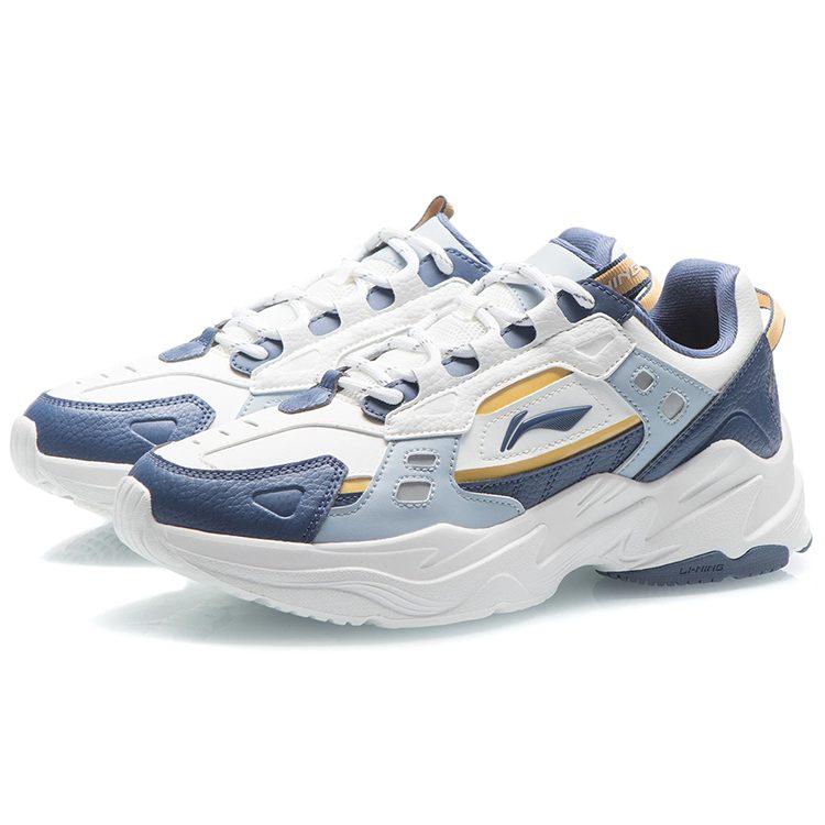 Li Ning Текстиль, Синтетическая кожа Нескользящая, Износостойкая, Легкая AGCS417-3