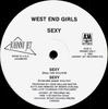 12-дюймовая пластинка WEST END GIRLS - Sexy JJDJ090193 Johnny Jet Reco 1993 США и Канада Рэп и хип-хоп/R&B Б/У